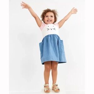 Hanna Andersson Easter Bunny Girls Dress